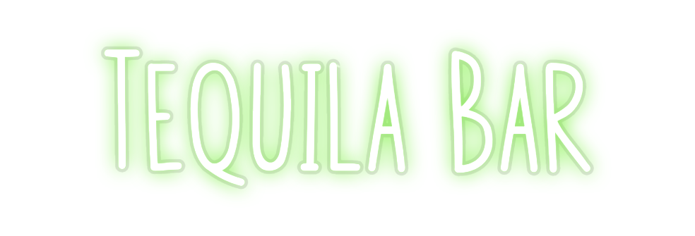 Custom Neon: Tequila Bar
