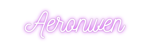 Custom Neon: Aeronwen