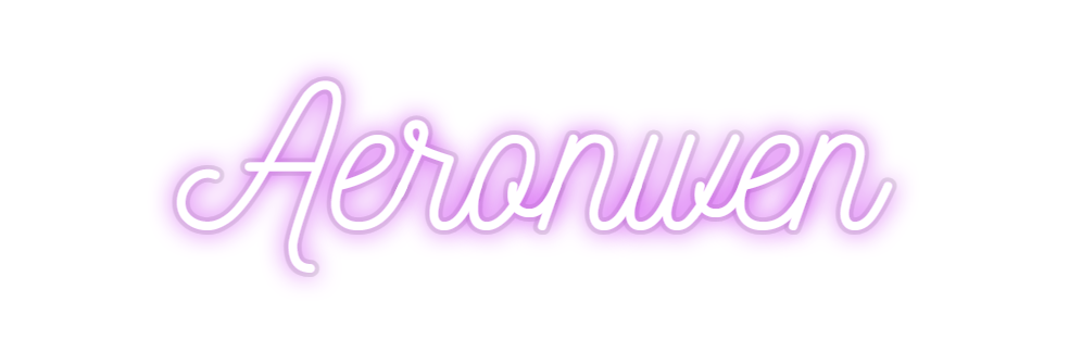 Custom Neon: Aeronwen