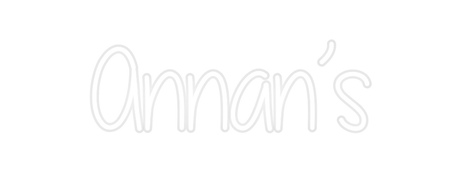 Custom Neon: Annan’s