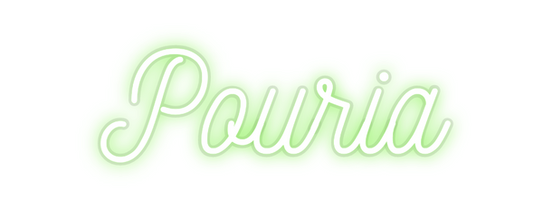Custom Neon: Pouria