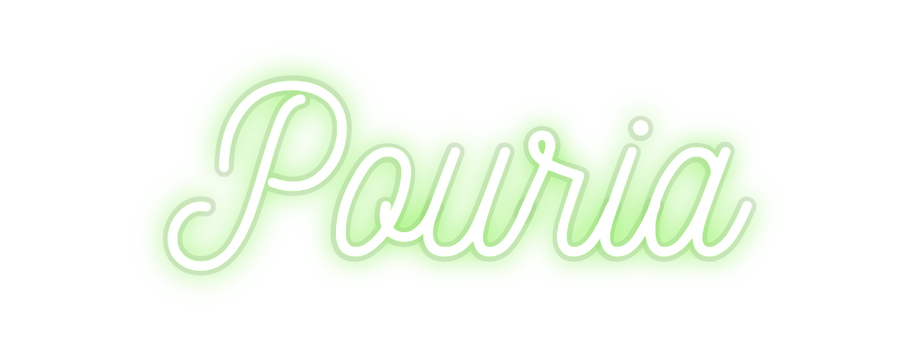 Custom Neon: Pouria