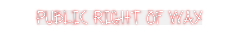 Custom Neon: Public Right ...