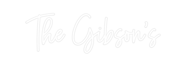 Custom Neon: The Gibson's
