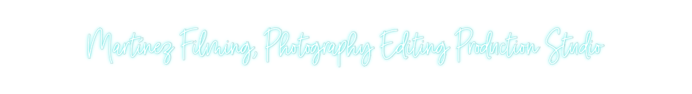 Custom Neon: Martínez Film...