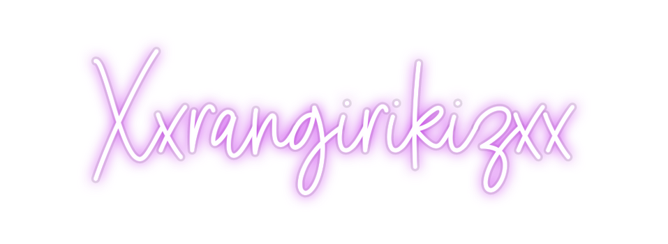 Custom Neon: Xxrangirikizxx