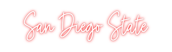 Custom Neon: San Diego State