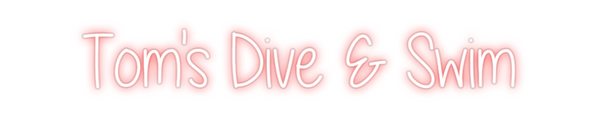 Custom Neon: Tom's Dive & ...