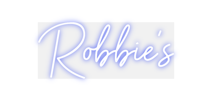 Custom Neon: Robbie's