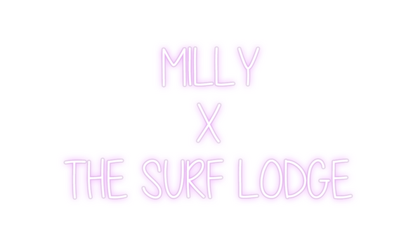 Custom Neon: MILLY
X
THE S...