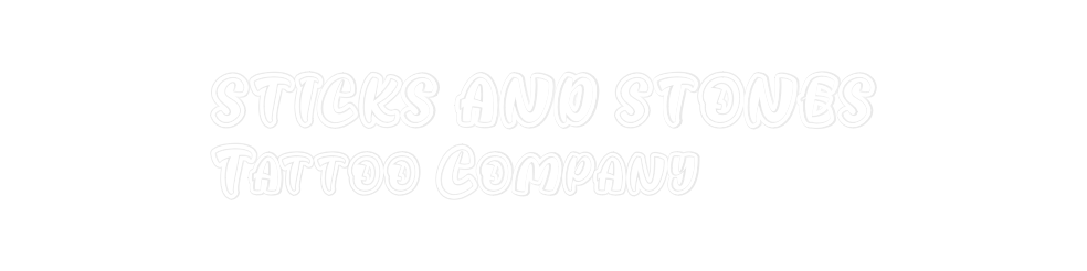 Custom Neon: STICKS AND ST...