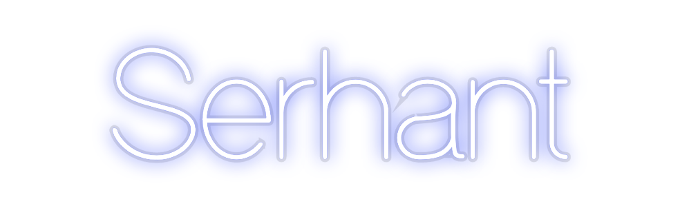 Custom Neon: Serhant