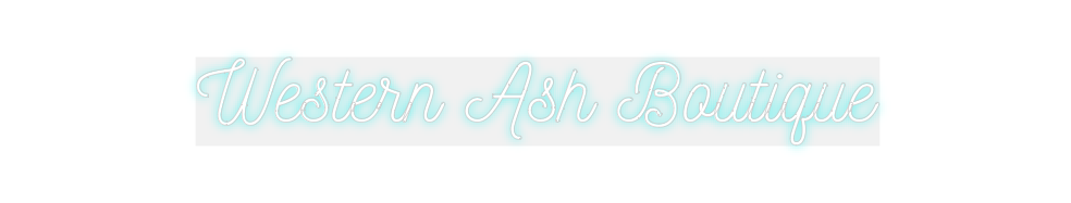 Custom Neon: Western Ash B...