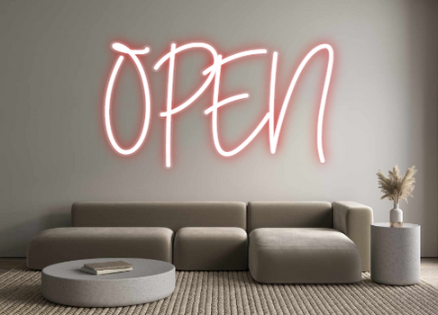 Custom Neon: OPEN