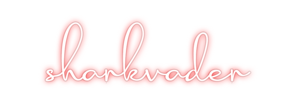 Custom Neon: sharkvader