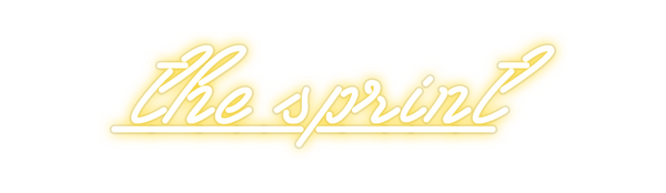Custom Neon: the_sprint