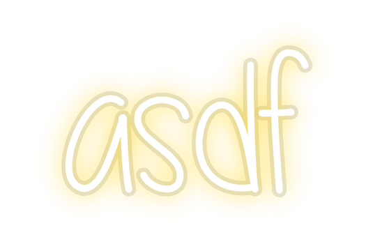 Custom Neon: asdf