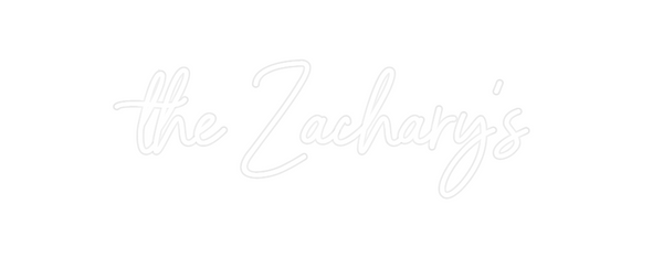 Custom Neon: the Zachary's