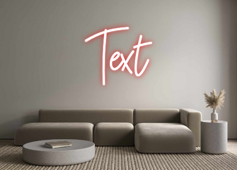 Custom Neon: Text