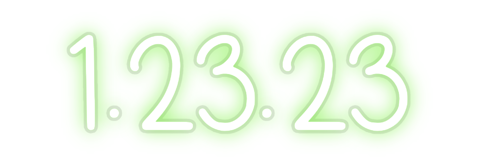 Custom Neon: 1.23.23