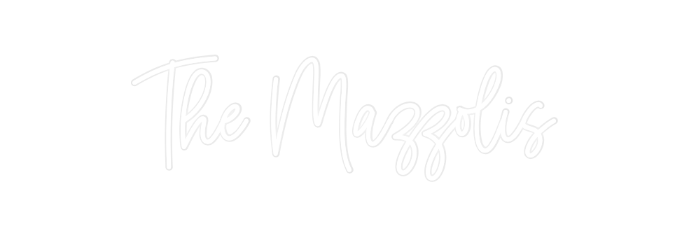 Custom Neon: The Mazzolis