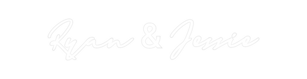 Custom Neon: Ryan & Jessie