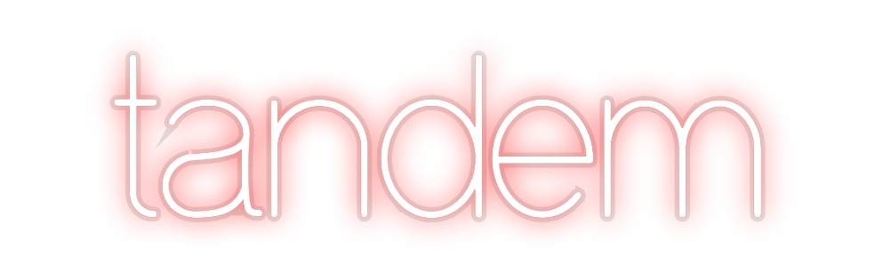 Custom Neon: tandem