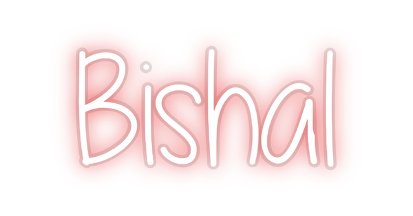 Custom Neon: Bishal
