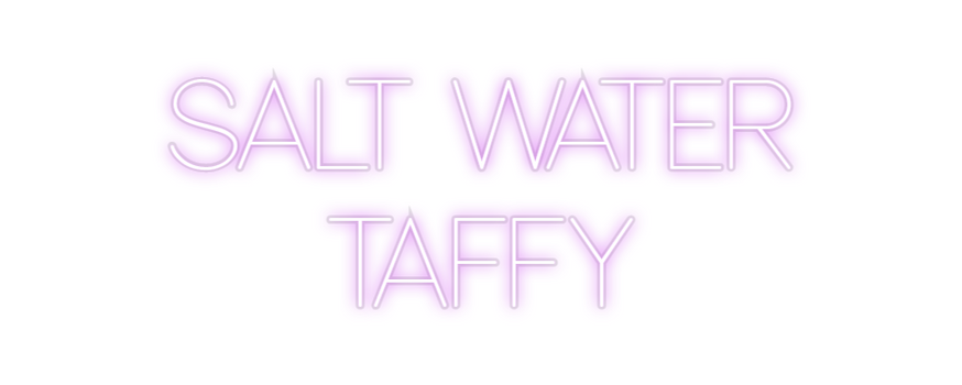 Custom Neon: SALT WATER
 T...