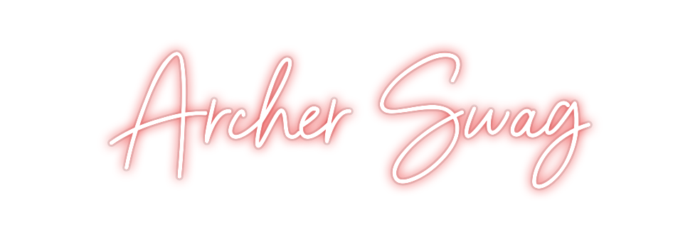 Custom Neon: Archer Swag