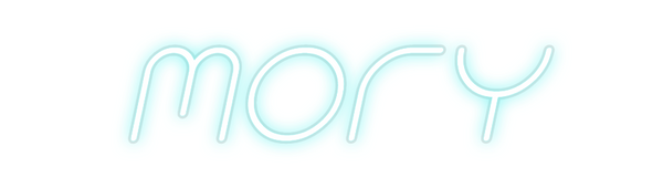 Custom Neon: MORY