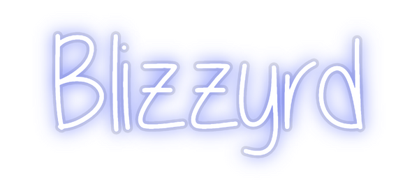 Custom Neon: Blizzyrd