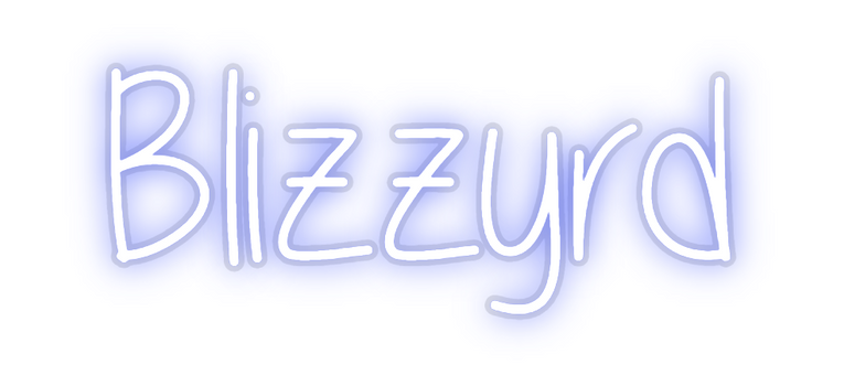 Custom Neon: Blizzyrd