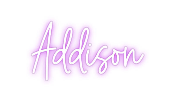 Custom Neon: Addison