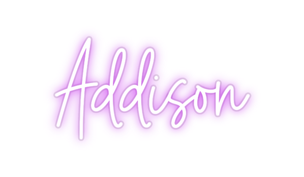 Custom Neon: Addison