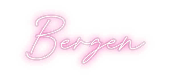 Custom Neon: Bergen