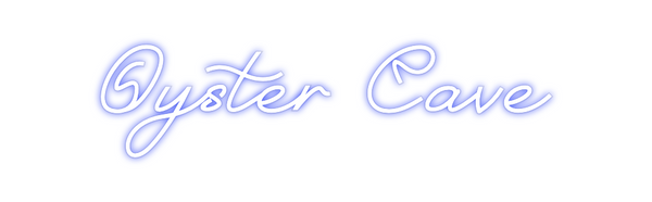 Custom Neon: Oyster Cave