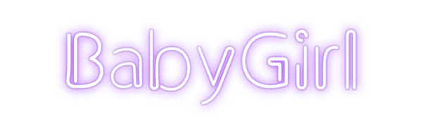 Custom Neon: BabyGirl