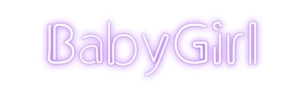 Custom Neon: BabyGirl
