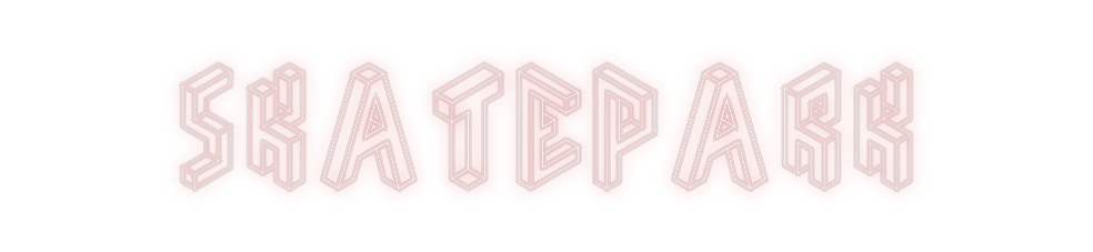 Custom Neon: Skatepark
