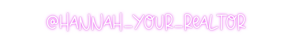 Custom Neon: @hannah_your_...