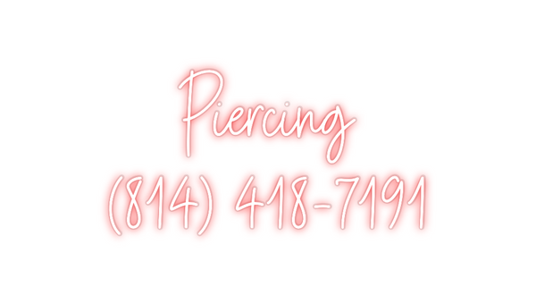 Custom Neon: Piercing
(814...