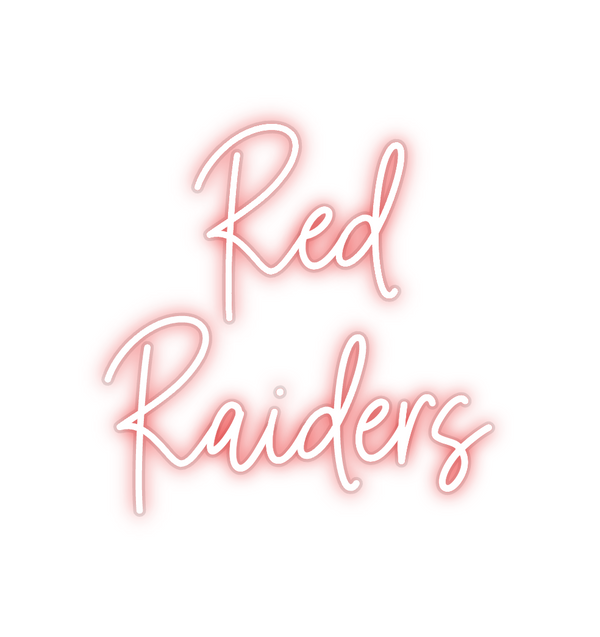 Custom Neon: Red
Raiders