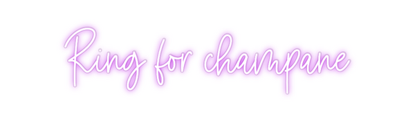 Custom Neon: Ring for cham...