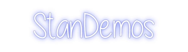 Custom Neon: StanDemos