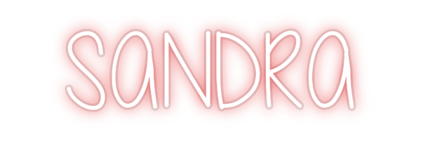 Custom Neon: SANDRA