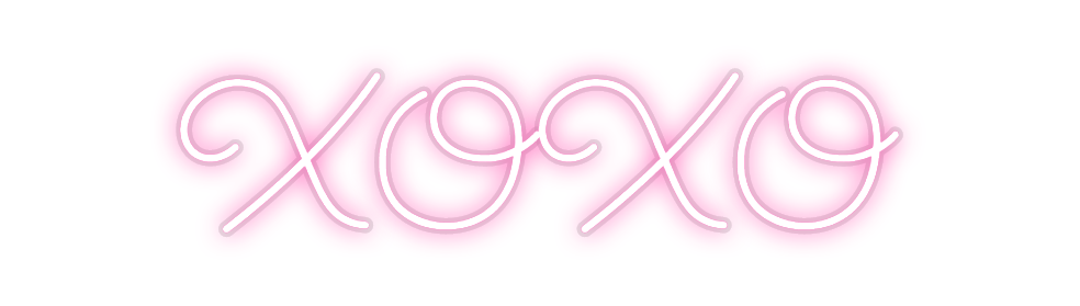 Custom Neon: XOXO