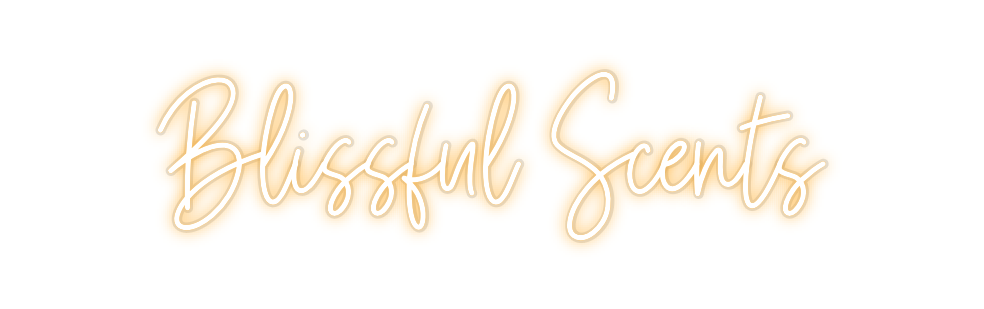 Custom Neon: Blissful Scents