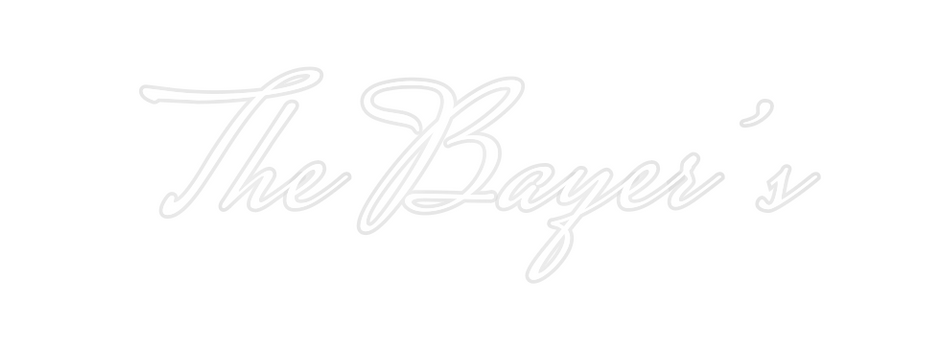 Custom Neon: The Bayer’s