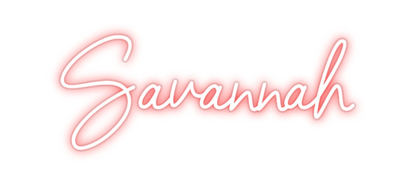 Custom Neon: Savannah